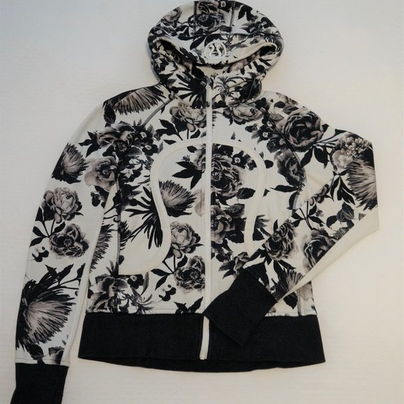 lululemon athletica Tops - Lululemon Scuba Hoodie Light Cotton Fleece size 8